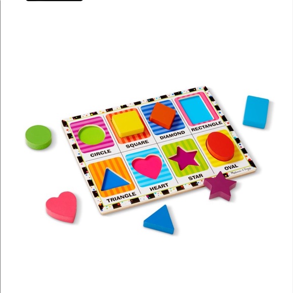 Melissa & Doug Shape Puzzle - Picture 2 of 7